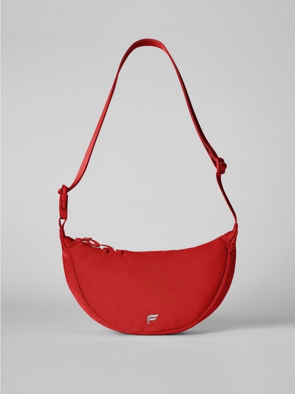 Fabletics Red Crescent Crossbody Bag